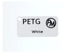 Vzorek PETG - Bílá (1,75 mm; 10 m)