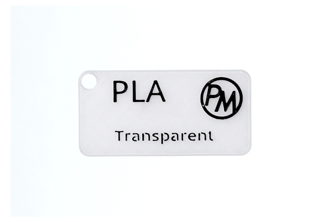 Vzorek PLA - Transparentní (1,75 mm; 10 m)