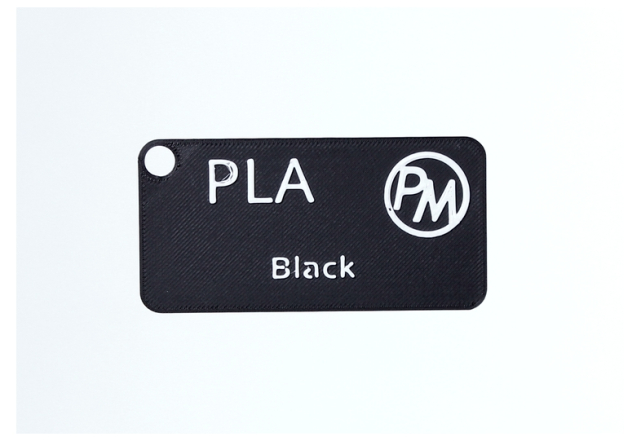 Vzorek PLA - Černá (1,75 mm; 10 m)