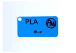 Vzorek PLA - Modrá (1,75 mm; 10 m)