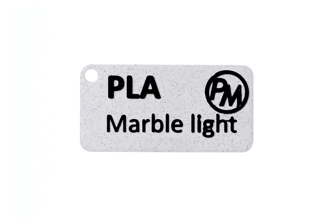 Vzorek PLA MarbleJet - Světlá (1,75 mm; 10 m)