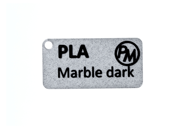Vzorek PLA MarbleJet - Tmavá (1,75 mm; 10 m)