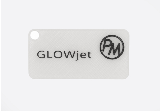 Vzorek PLA GlowJet - svítící ve tmě (1,75 mm; 10 m)