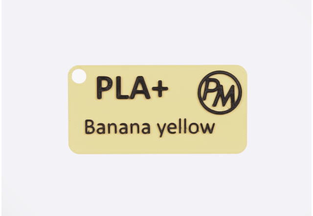 Vzorek PLA+ Banana Yellow (1,75 mm; 10 m)