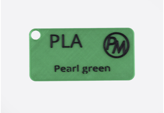 Vzorek PLA - Perlová zelená (1,75 mm; 10 m)