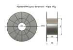 PLA+ Lithophane (1,75 mm; 1 kg)