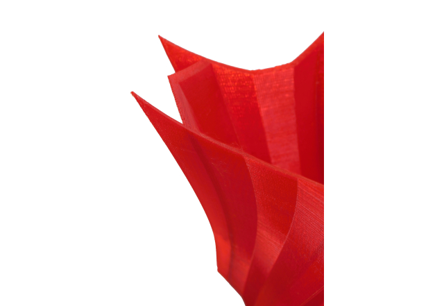 PETG - Transparentní Červená (1,75 mm; 1 kg)