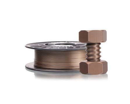 PETG metalická edice - Kávová Bronzová (1,75 mm; 0,5 kg)