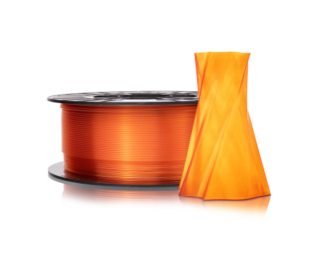 PETG - Transparentní Oranžová (1,75 mm; 1 kg)